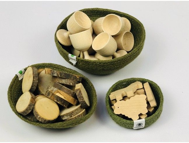 Granel Rodaja madera natural (unidad)