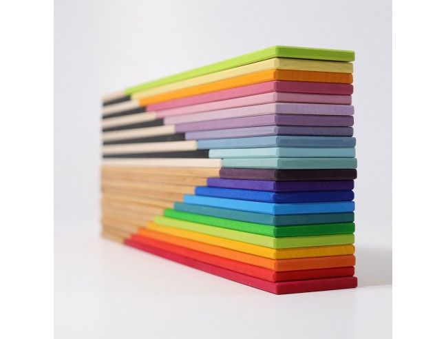 Tablillas Construcción Arcoíris  Grimm`s