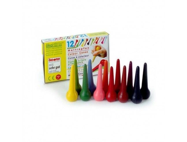 Gotas de Cera 12 colores Ökonorm