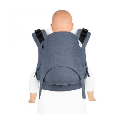 Mochila evolutiva Fidella Fusion 2.0 Toddler Chevron Denim BLue