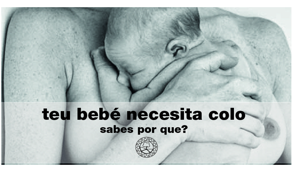 Por que o teu bebé recén nacido quere colo?