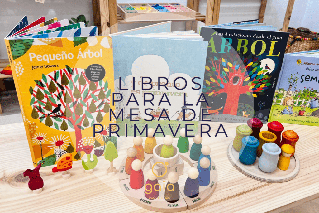 Cuentos para la mesa estacional de primavera