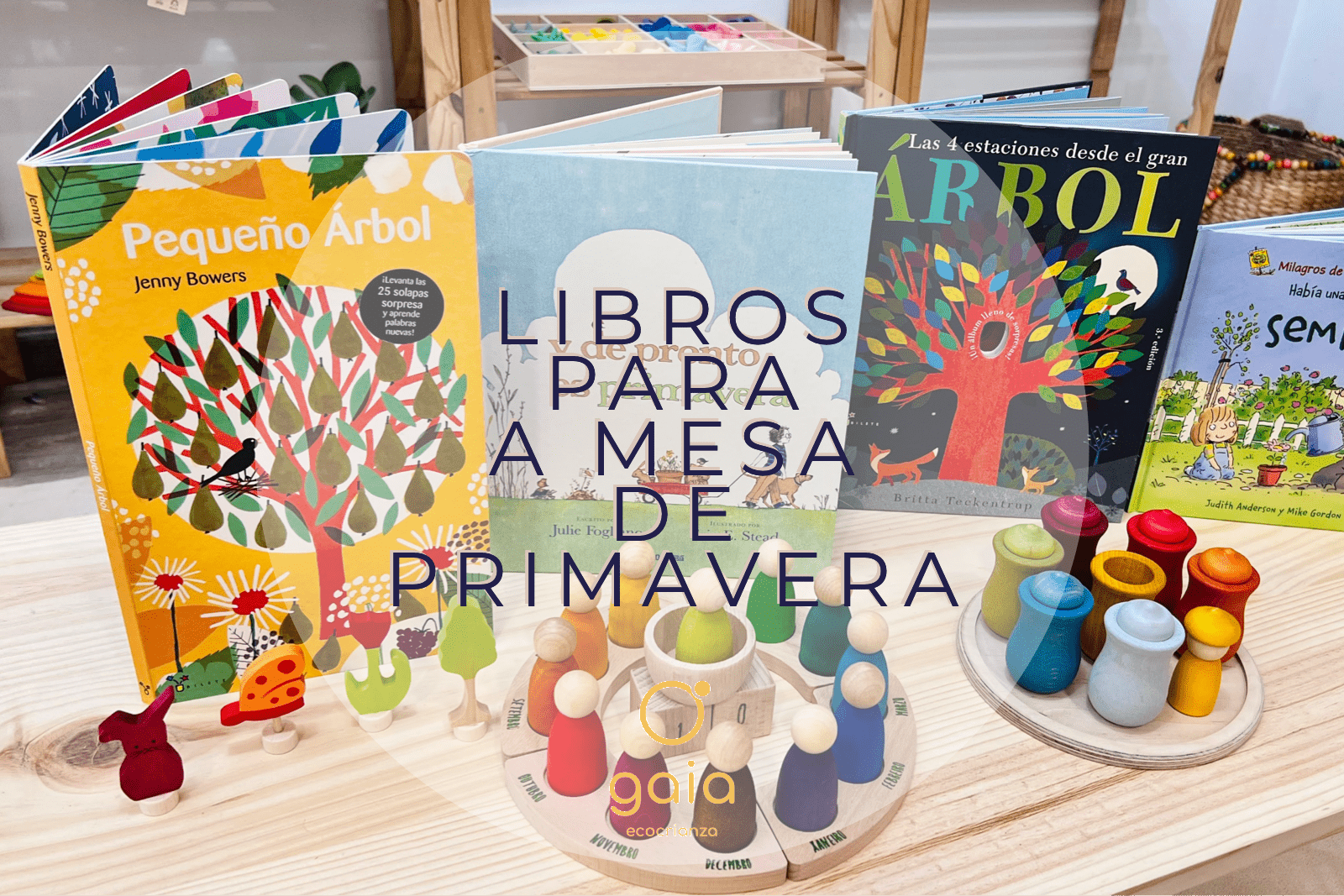 Contos para a mesa estacional de primavera