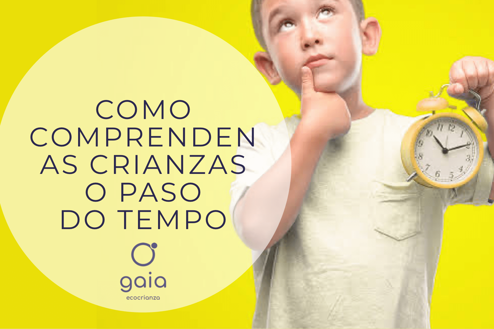Como comprenden as crianzas o paso do tempo
