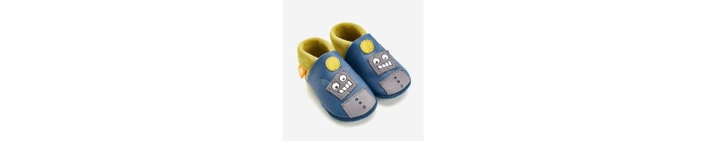 Zapatos de gateo y suela blanda para bebé
