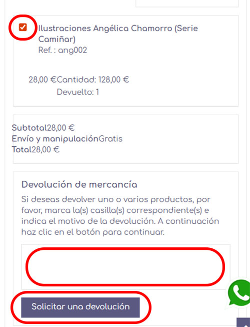Pasos devolución 2