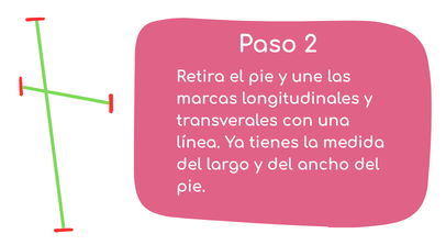 Cómo medir el pie para saber la talla